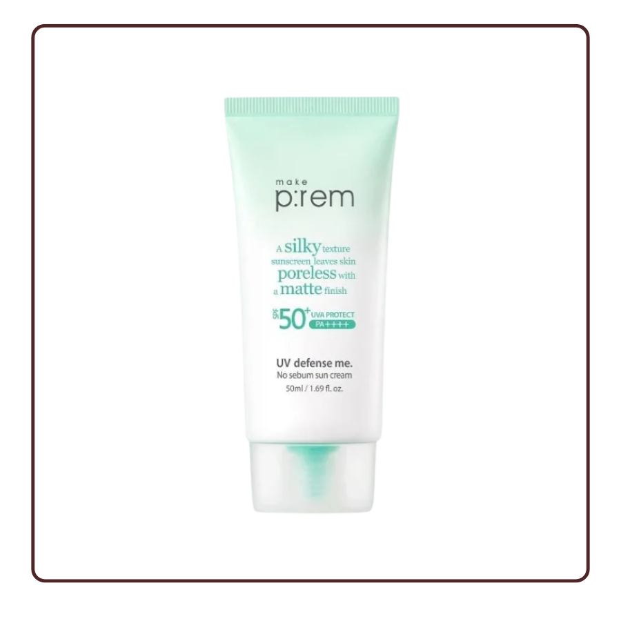 Make P:rem Kem Chống Nắng UV Defense Me NoSebum Sun Cream