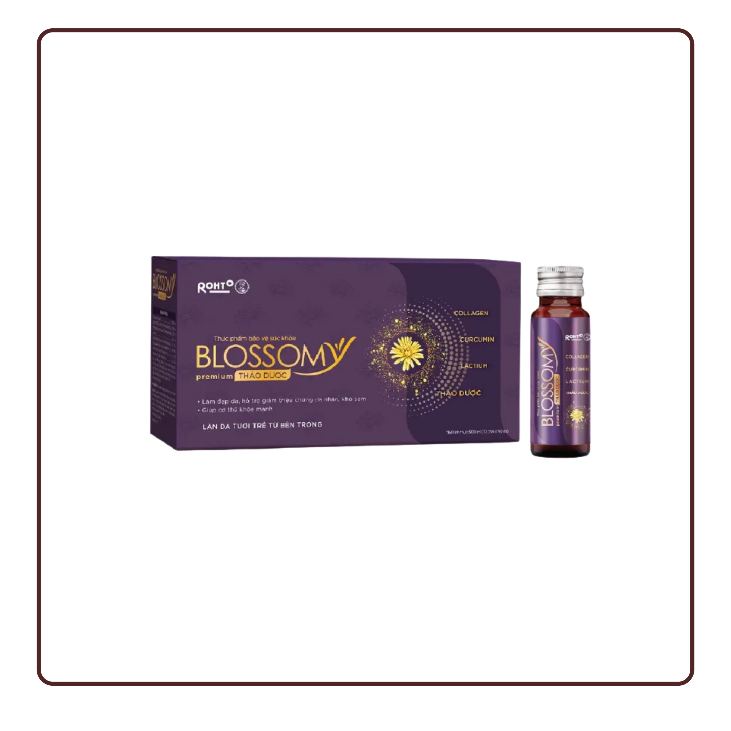 Nước uống collagen thảo dược Blossomy Premium