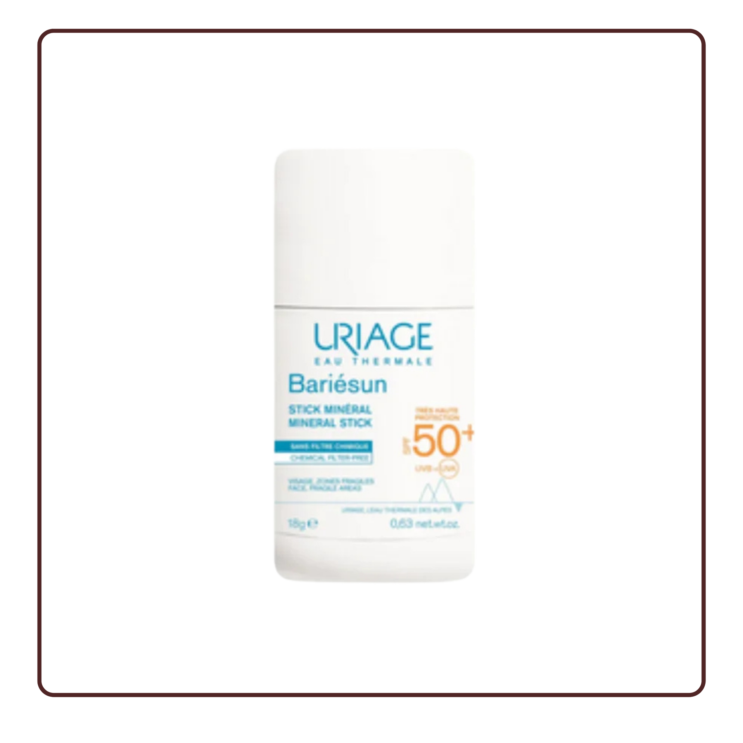 Thanh lăn chống nắng vật lý URIAGE BARIESUN SPF50+ STICK MINERAL