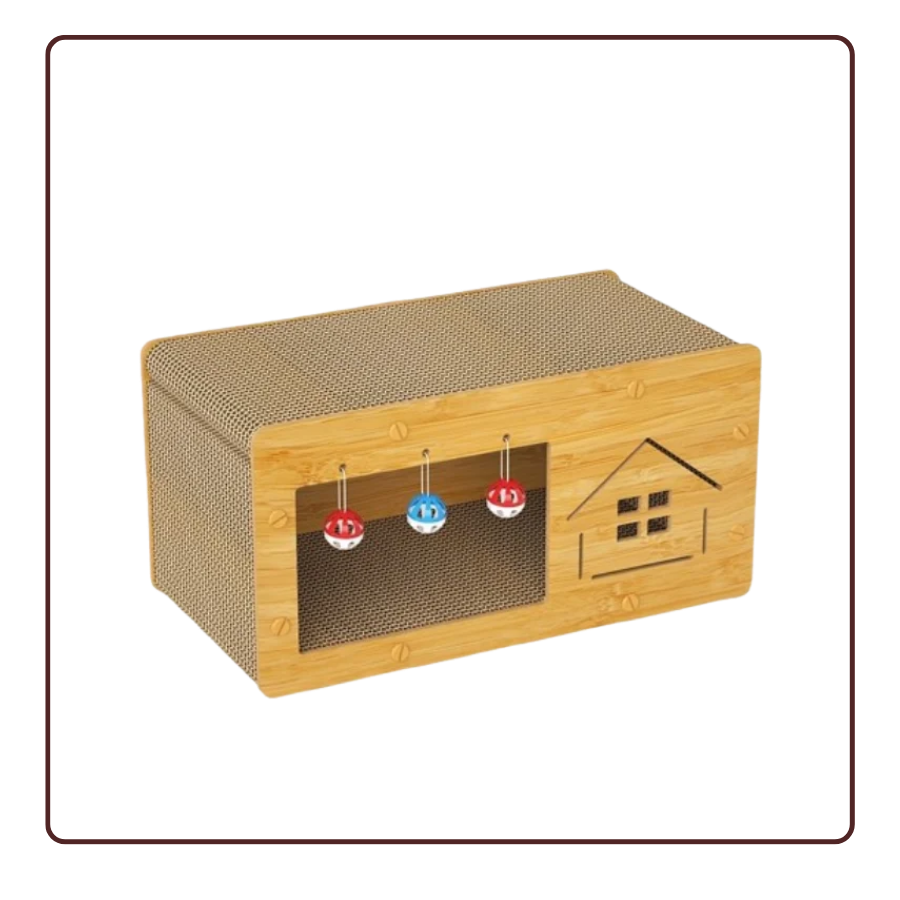 Cào Móng Mèo Kết Hợp Nhà Mèo 2in1