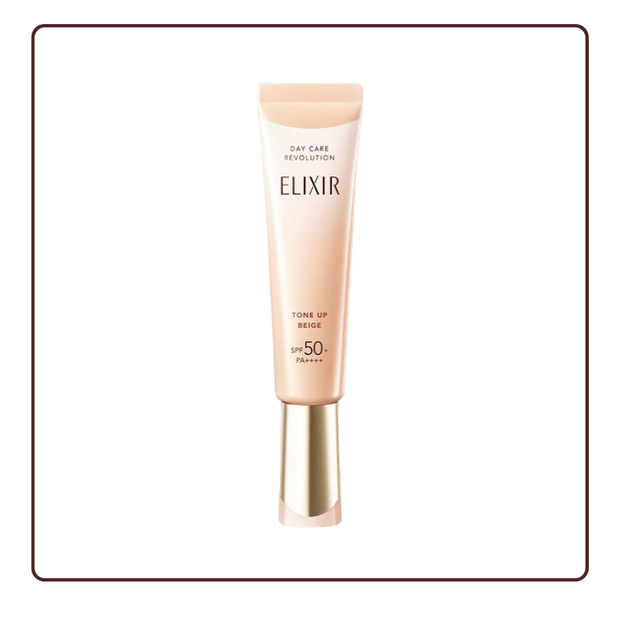 Sữa chống nắng Elixir Day Care Revolution Tone-up Beige