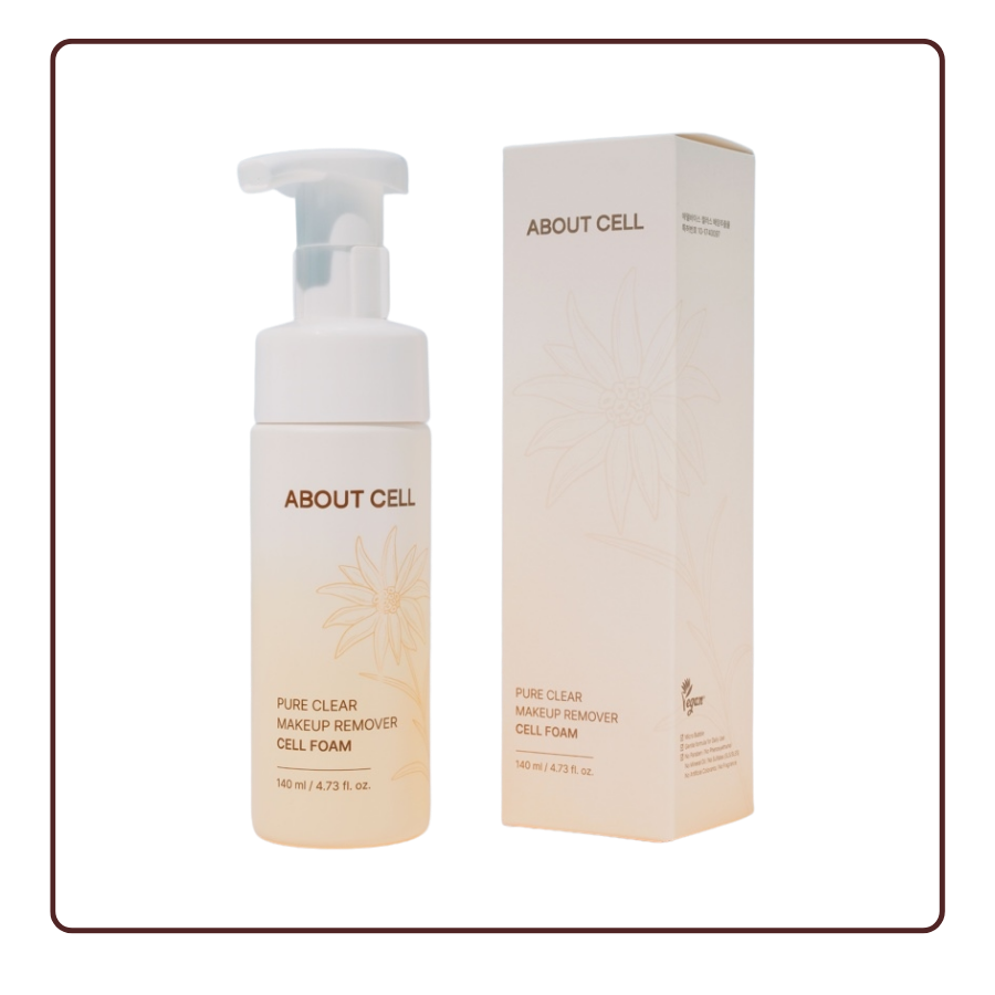 Bọt Tẩy Trang About Cell Pure Clear Makeup Remover Cell Foam