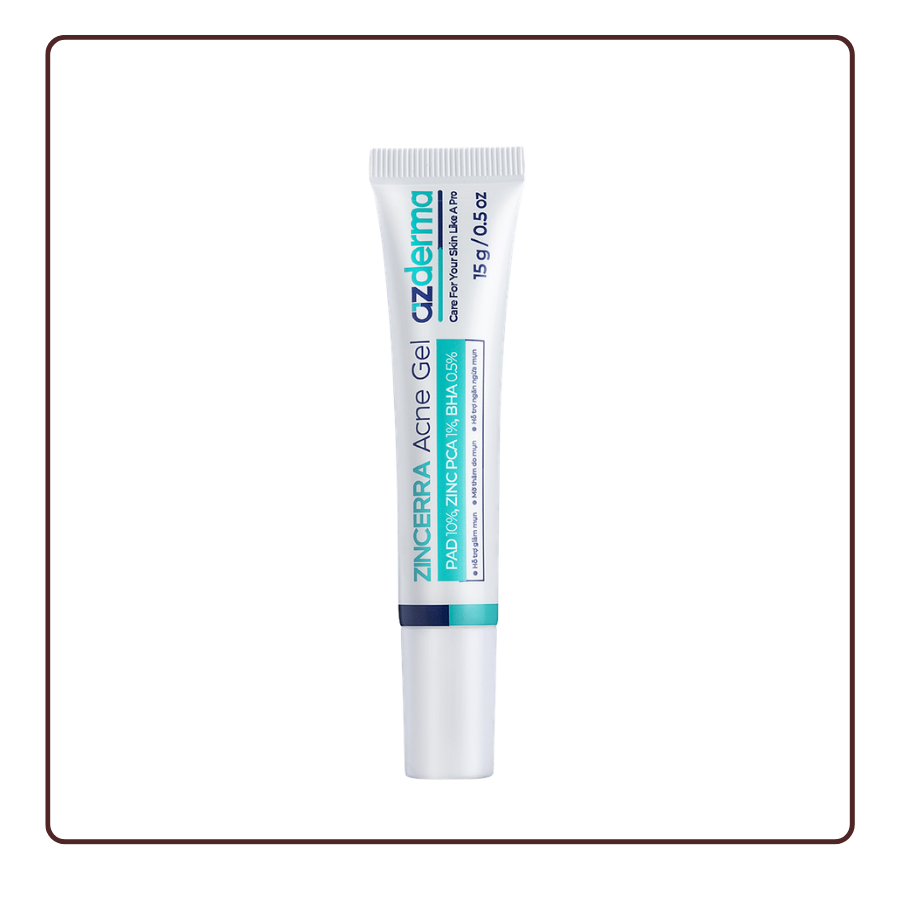 Gel mụn Azderma Zincerra Acne Gel