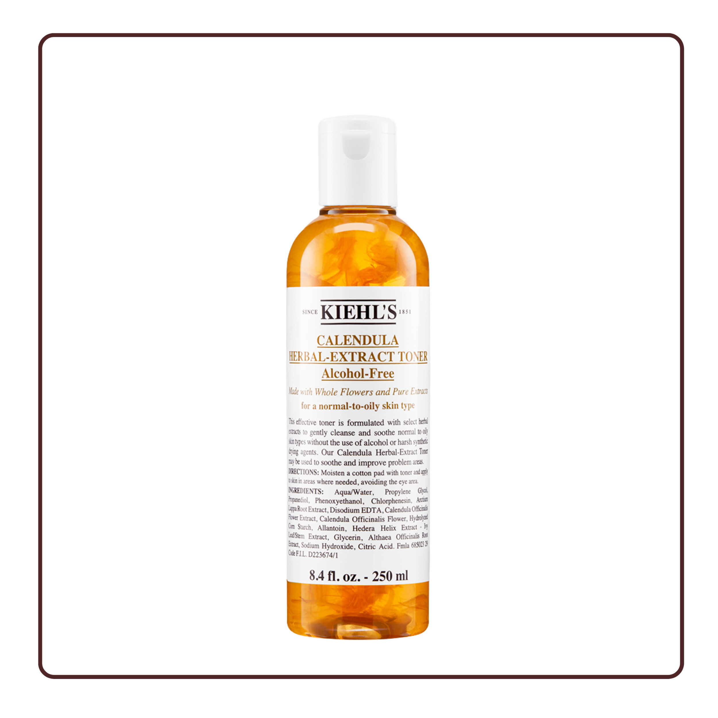 Nước cân bằng hoa cúc Kiehl's Calendula Herbal Extract Alcohol-Free Toner