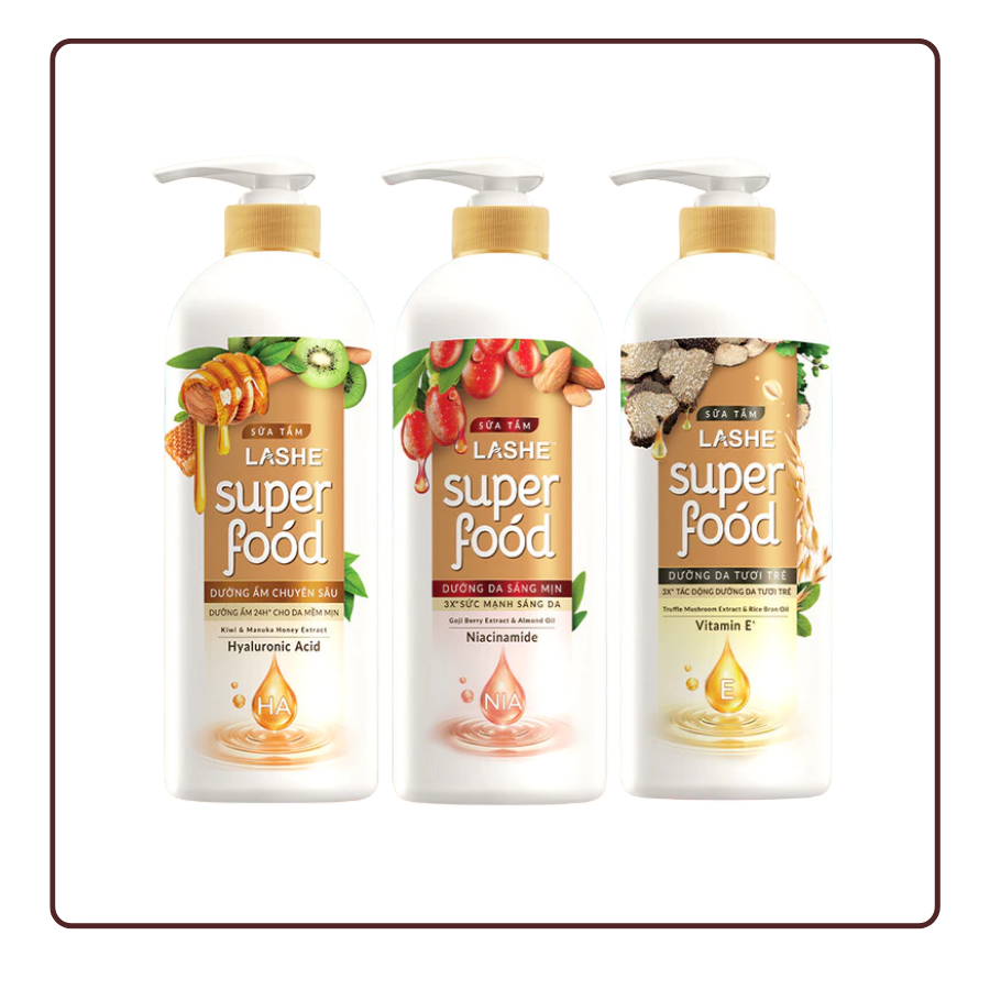 Sữa Tắm LASHE SUPERFOOD