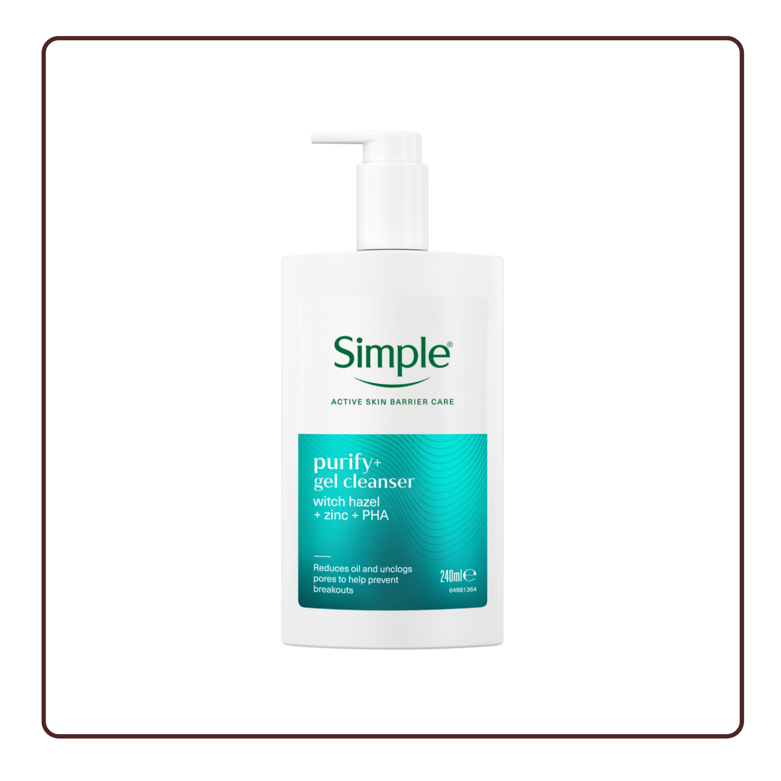 Sữa Rửa Mặt Simple Purify+Gel Cleanser