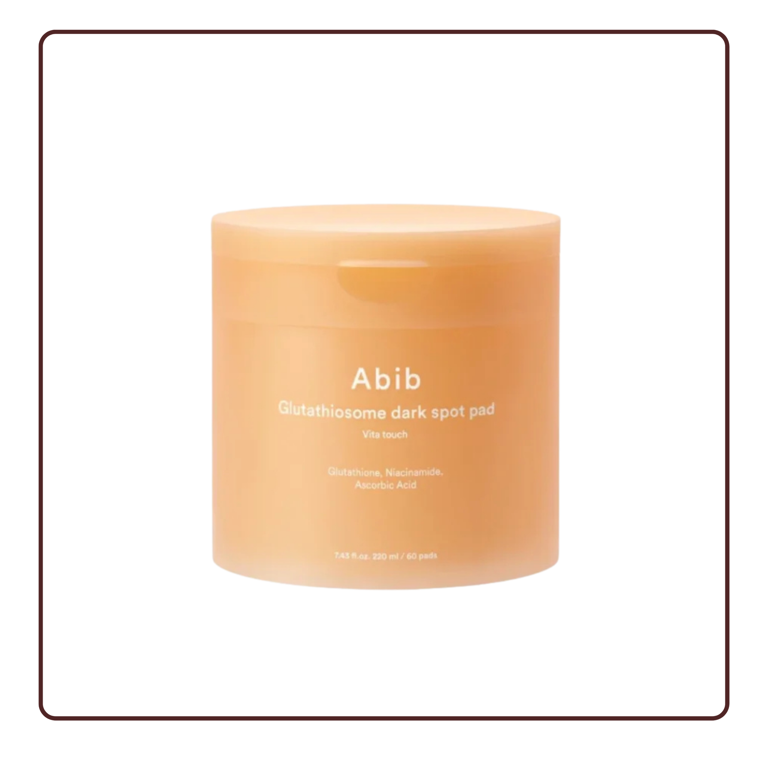 Toner pad Abib Glutathiosome Dark Spot Pad Vita Touch