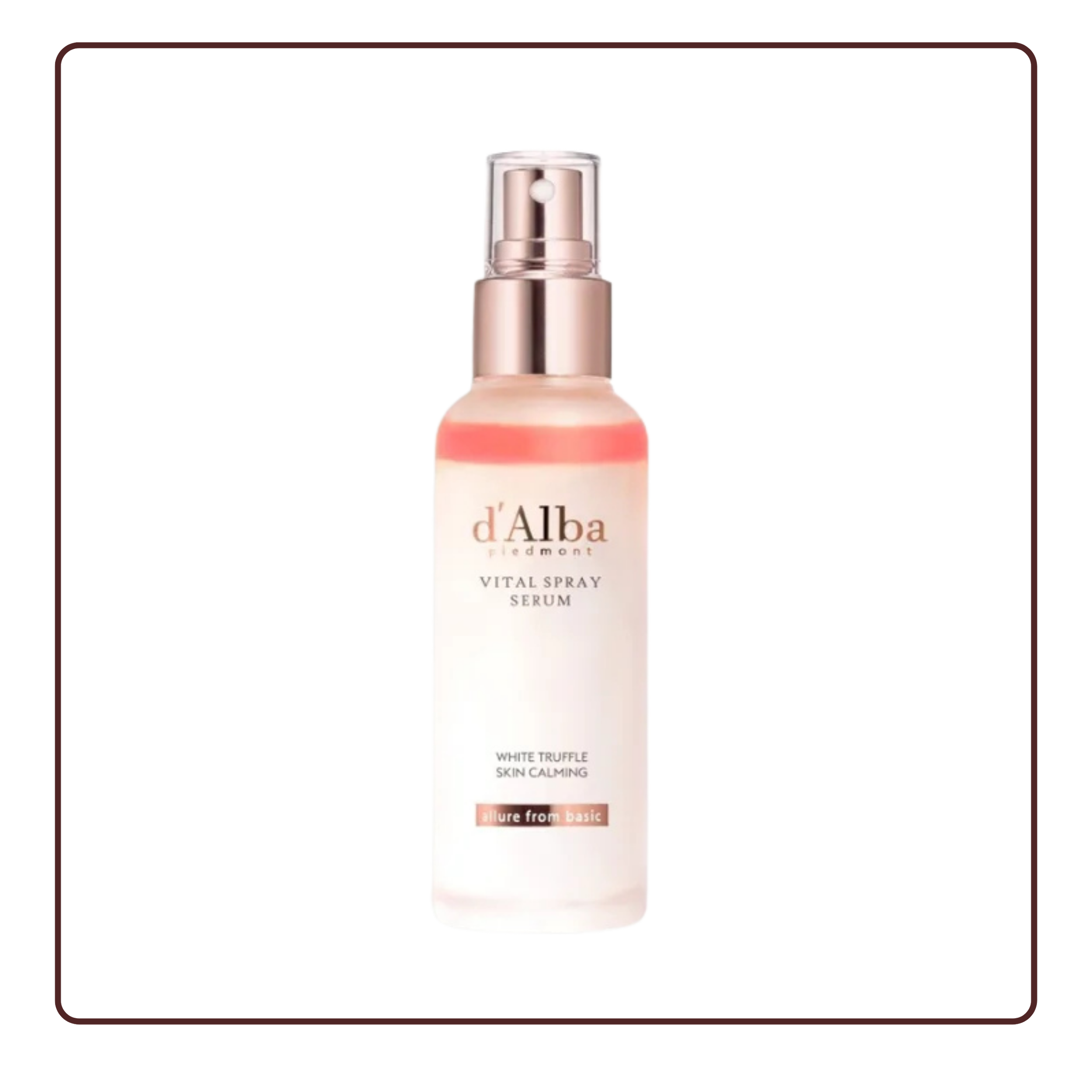 Serum dạng xịt thuần chay d'Alba Vital Spray Serum