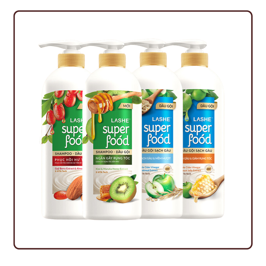 Dầu Gội LASHE SUPERFOOD