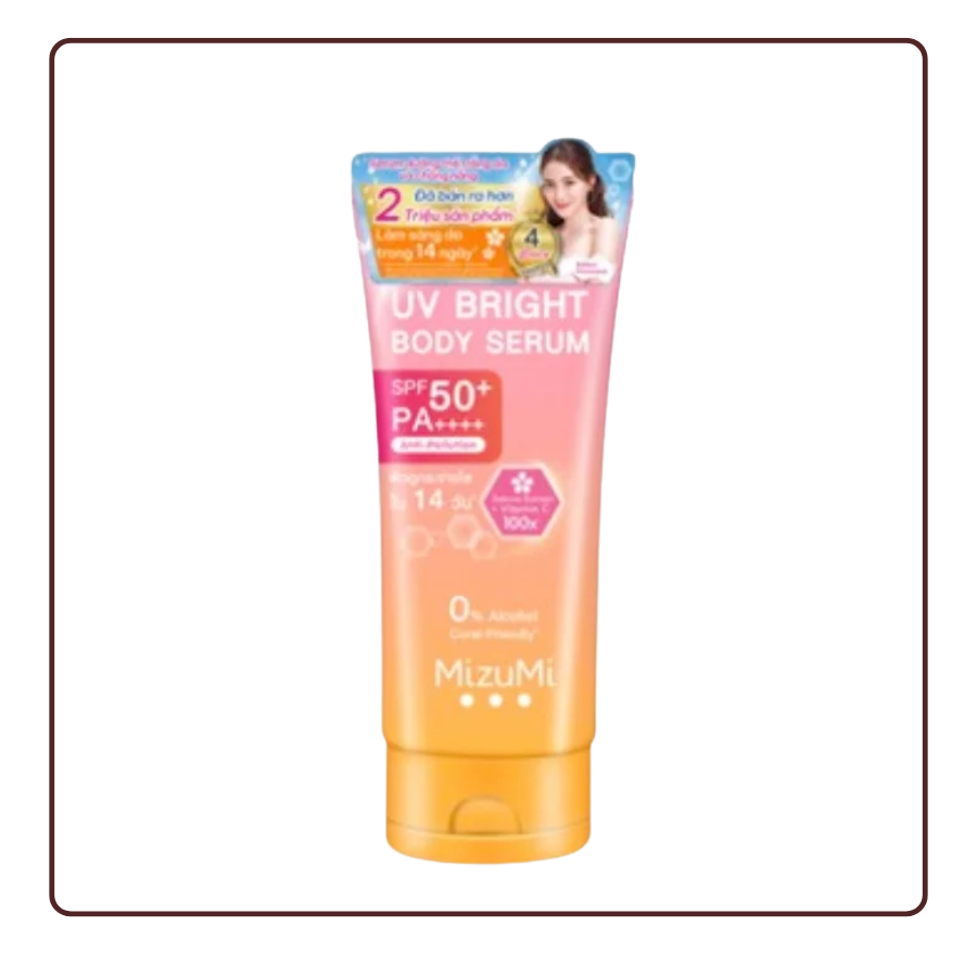 MizuMi Kem chống nắng UV Body Serum Hương Hoa