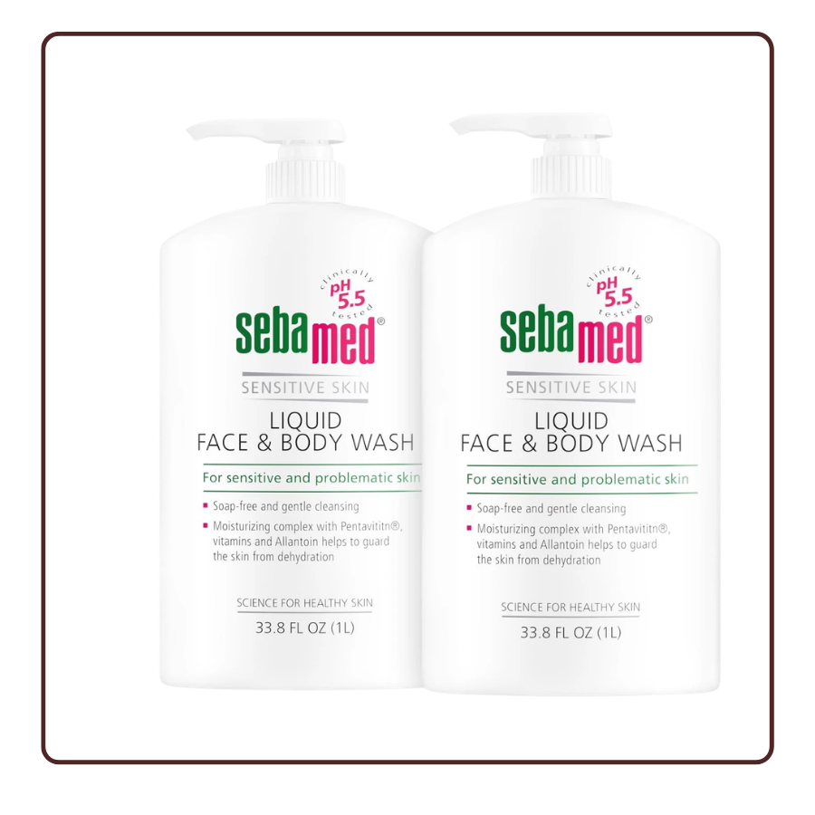 Sữa Rửa Mặt Và Tắm Toàn Thân Sebamed Face & Body Wash pH5.5