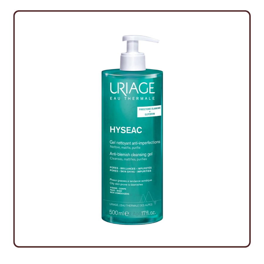 Gel rửa mặt Uriage Hyséac Gel Nettoyant Anti-Imperfect