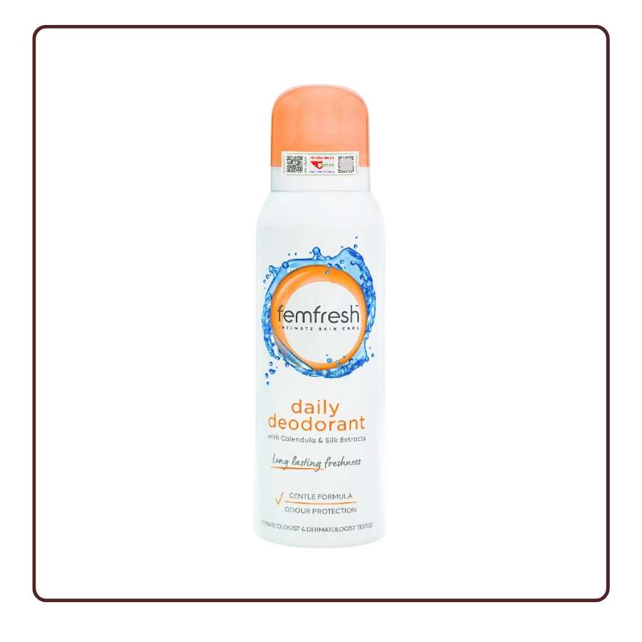 Xịt Thơm Khử Mùi Vùng Kín Femfresh Deodorant Spray