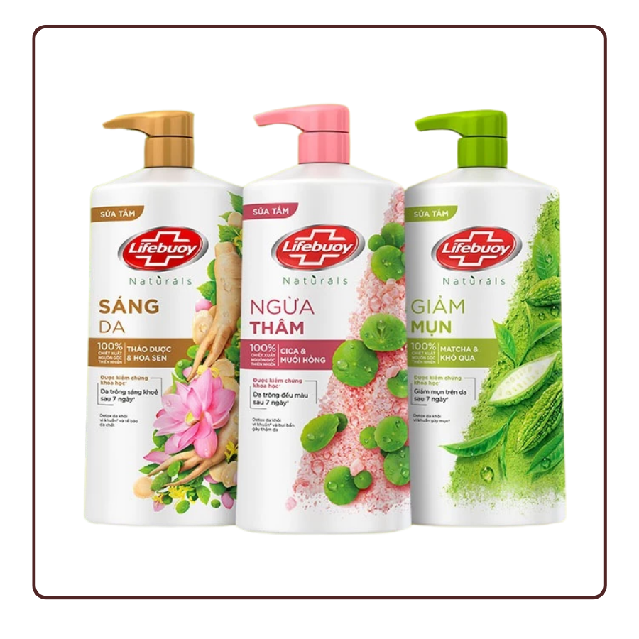 Sữa tắm Lifebuoy Detox