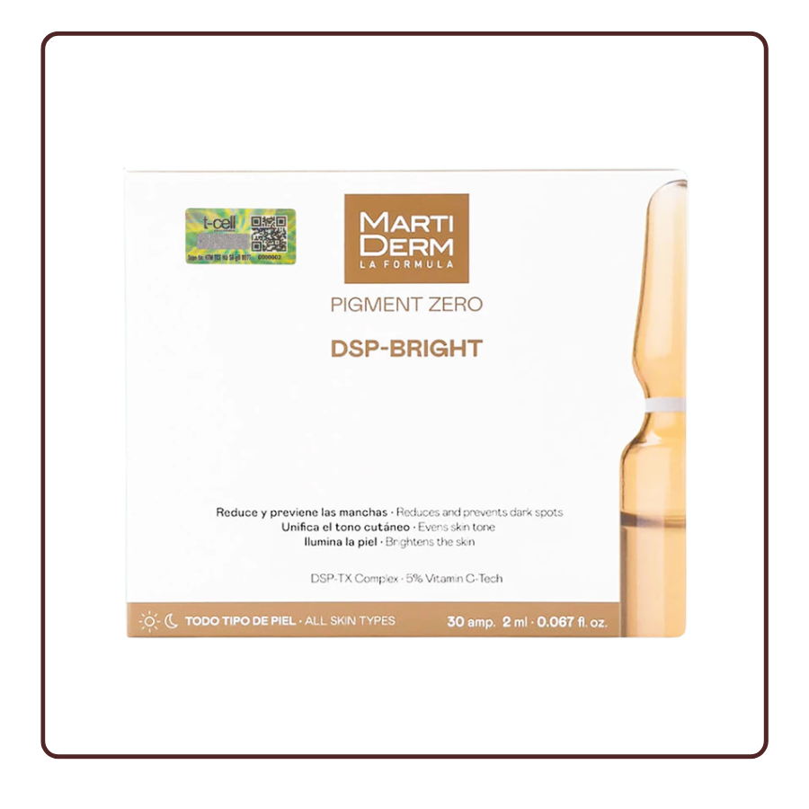 Hộp 30 ống Ampoule MartiDerm Pigment Zero DSP Bright