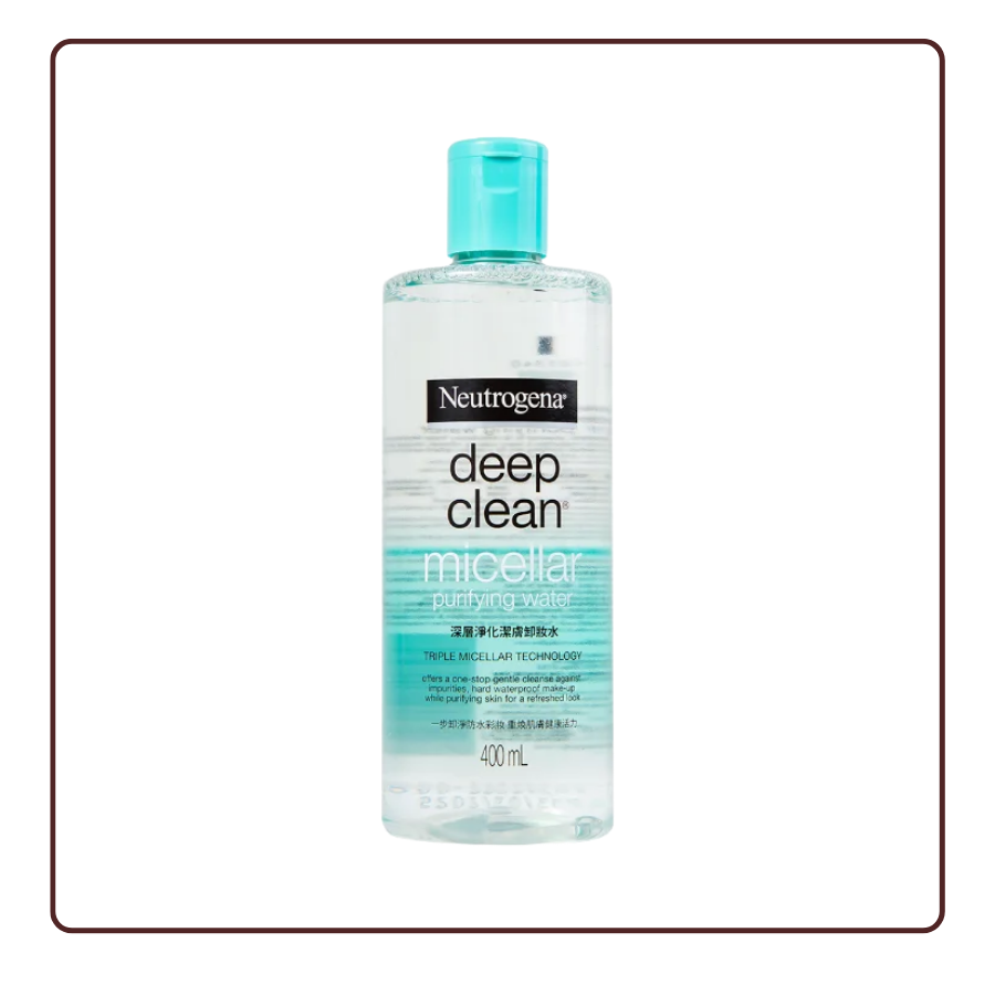 Nước tẩy trang Neutrogena Deep Clean Micellar Purifying