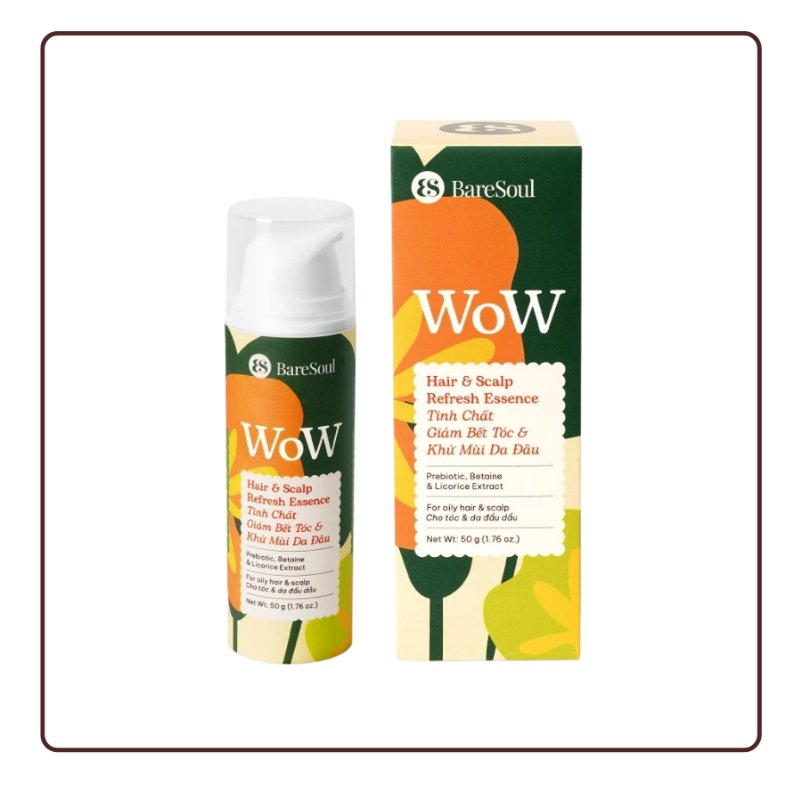 Gel giảm bết, khử mùi da đầu BareSoul WOW