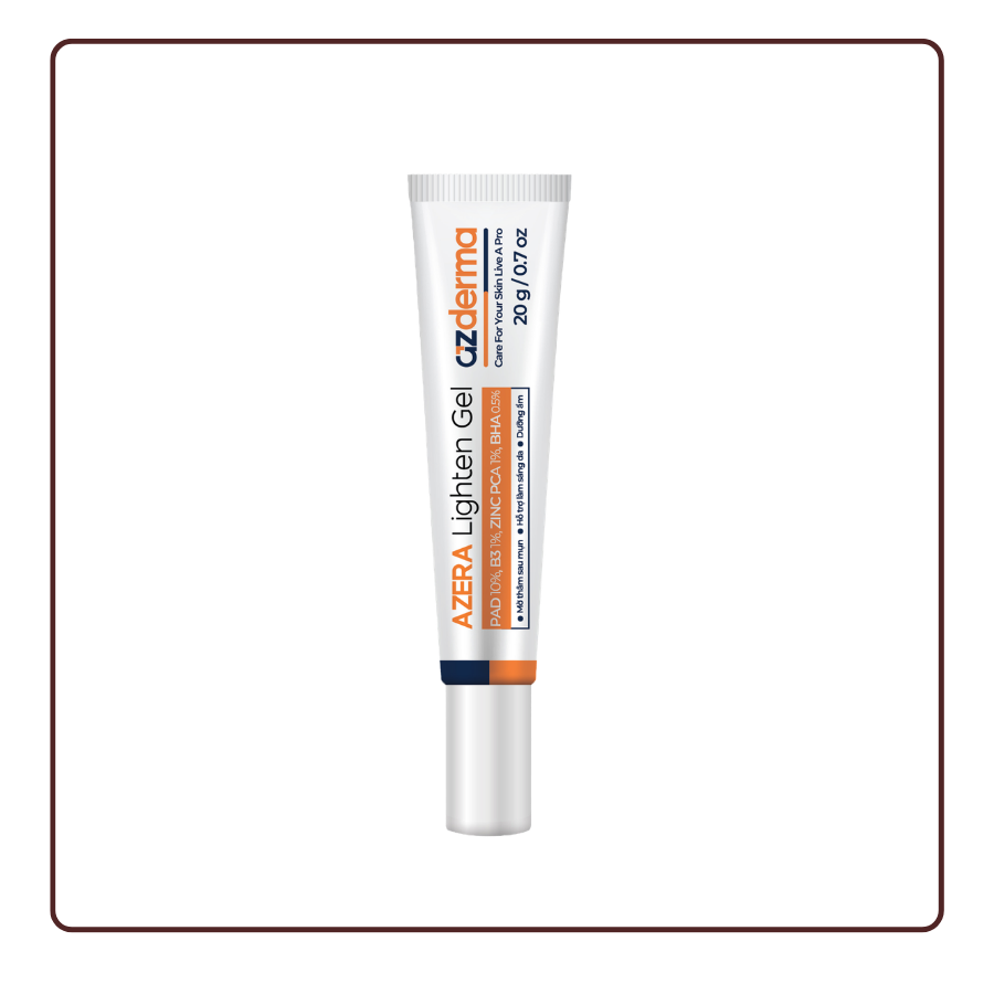 Gel thâm mụn Azera Lighten Gel Azderma