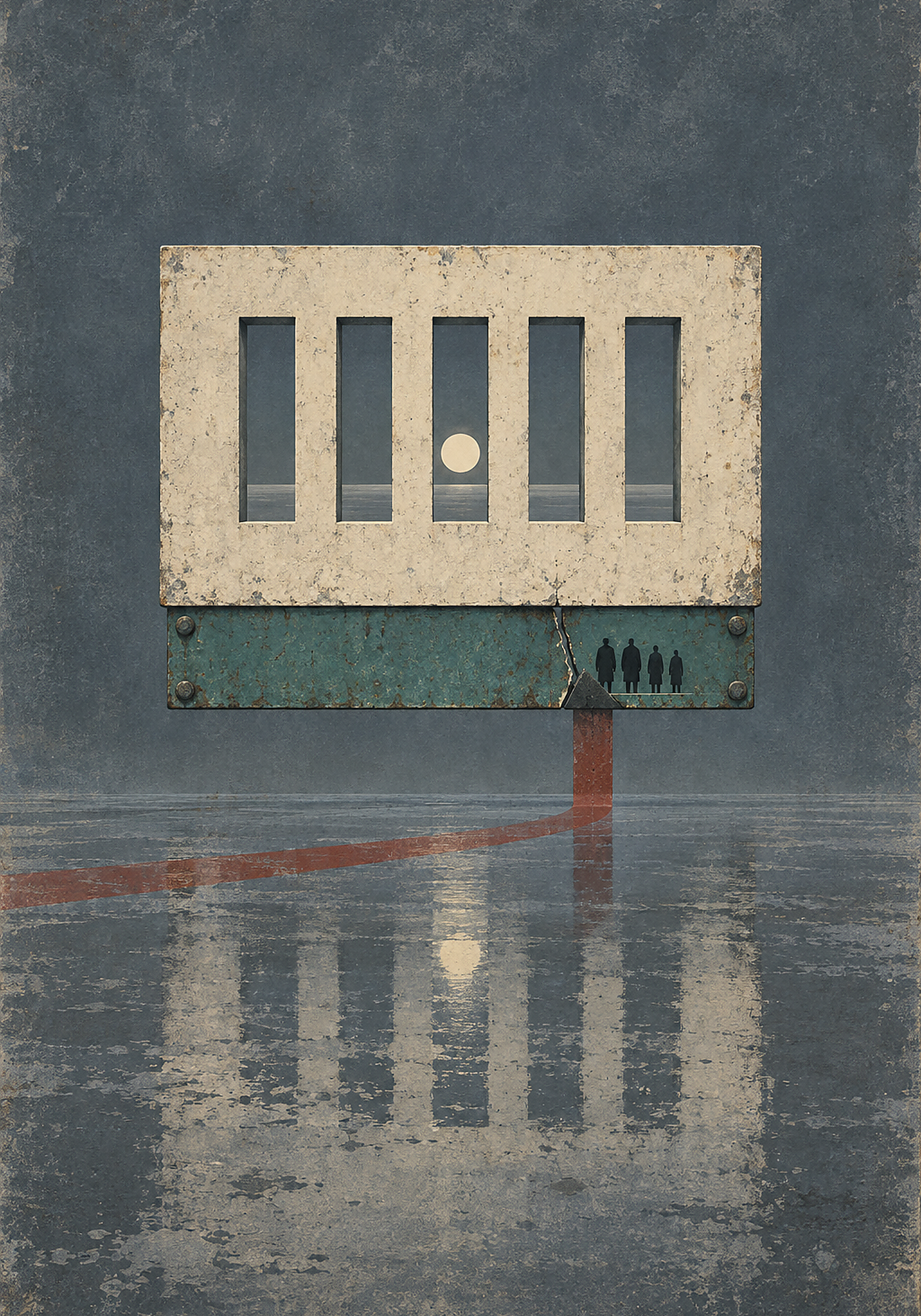 The Second View original Northbound poster