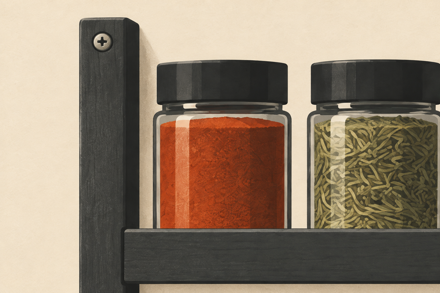Detail view of the The First Jar artwork.