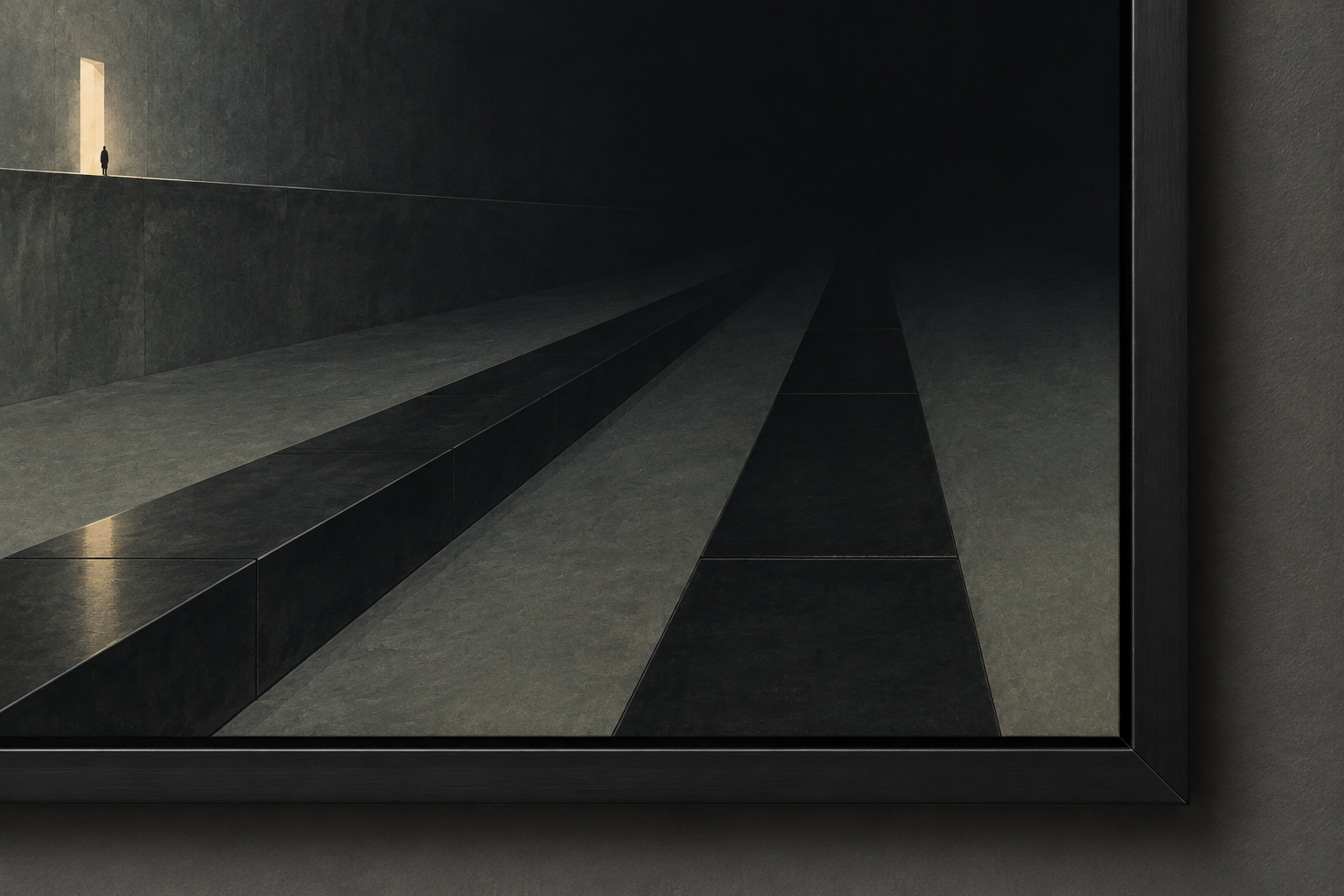 Detail view of the The Empty Province artwork.