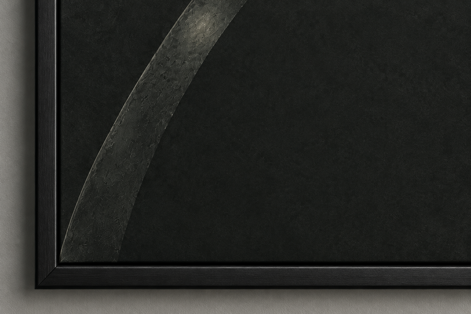 Detail view of the The Long Stable Hour — Collider Futures Art Print artwork.