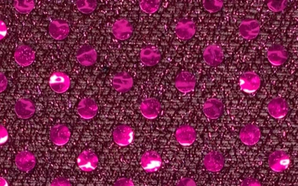 Lentejuela Grande Fucsia