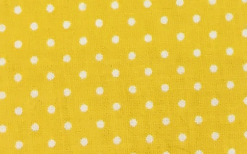 Popelin Lunares (Topito) Amarillo