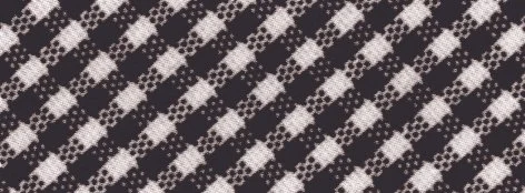 Vichy Cuadros 6 Negro