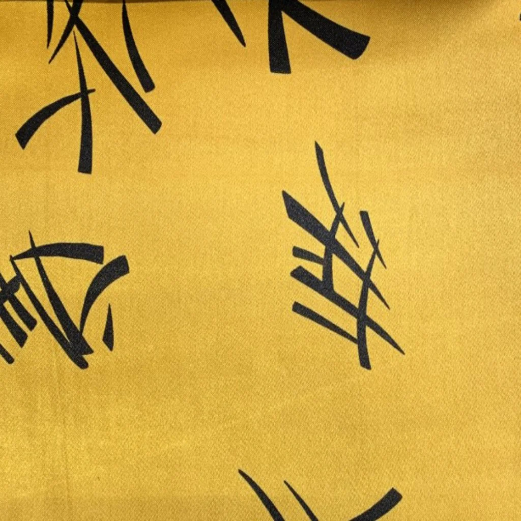 Raso Carnaval Print Letras Japonesas