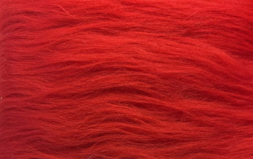 Pelo Largo Rojo