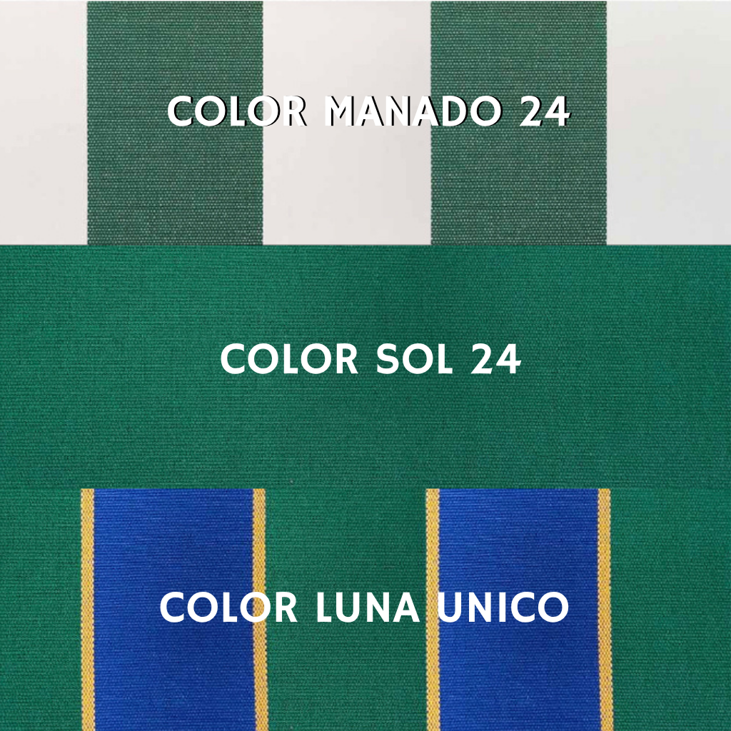 Toldo Verde, Azul, Amarillo