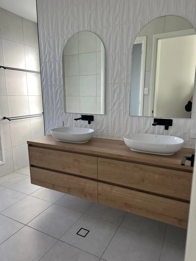 Cleaned bathroom from one of our Bond Cleans.