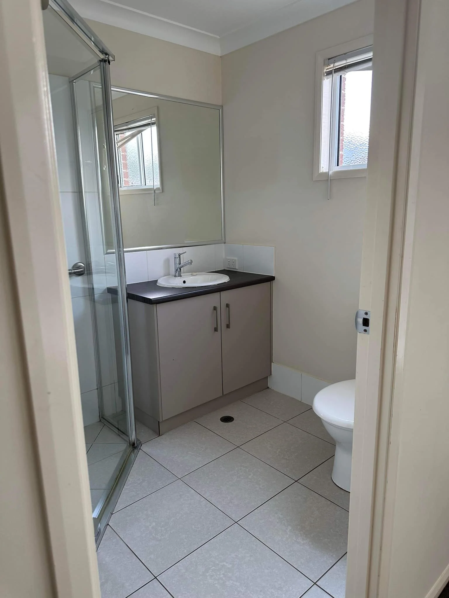 Cleaned bathroom from one of our Bond Cleans