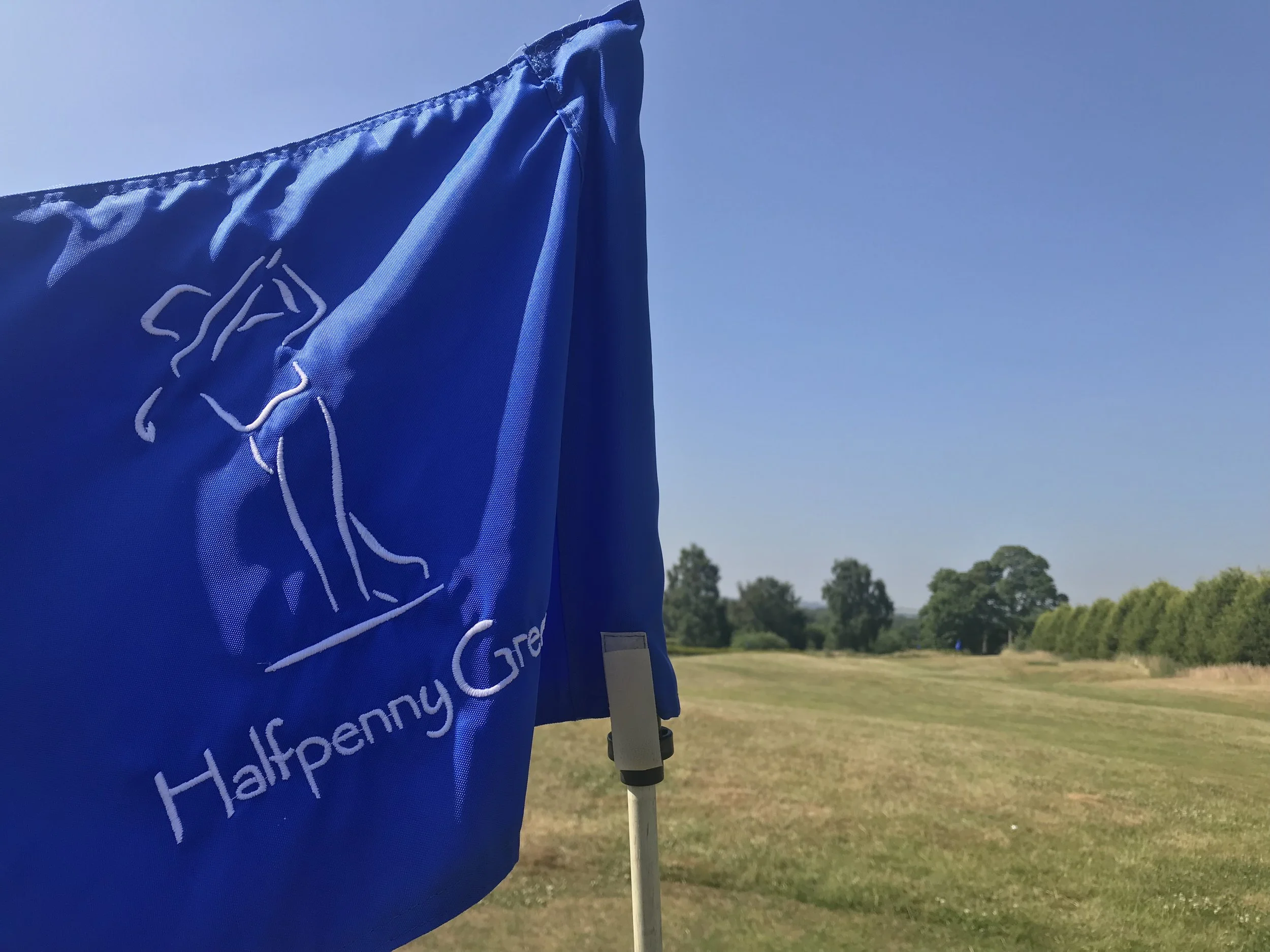 Flag Pin on Main Golf Course