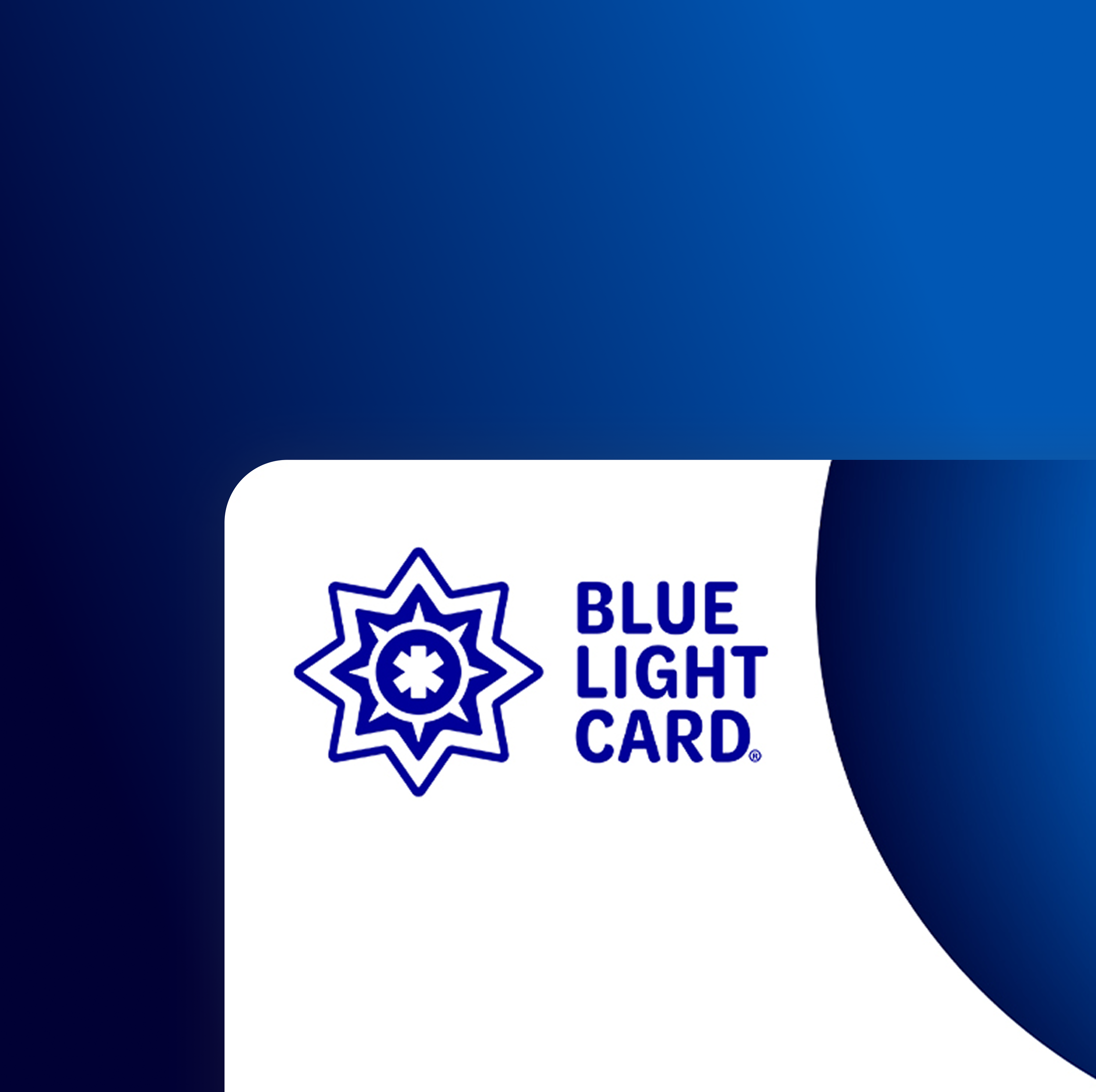 Blue Light Card