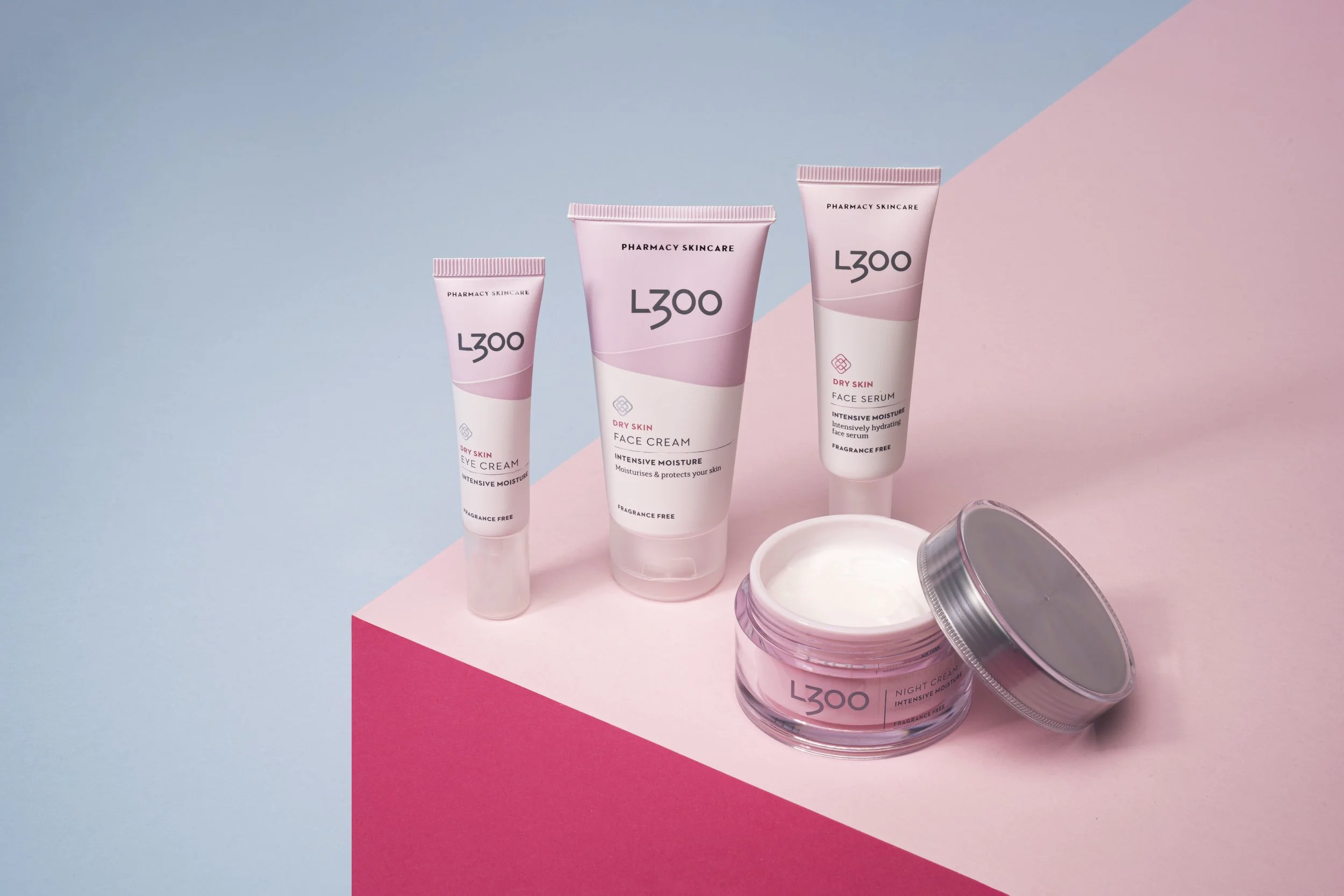 L300 rosa serie. Intensive moisture