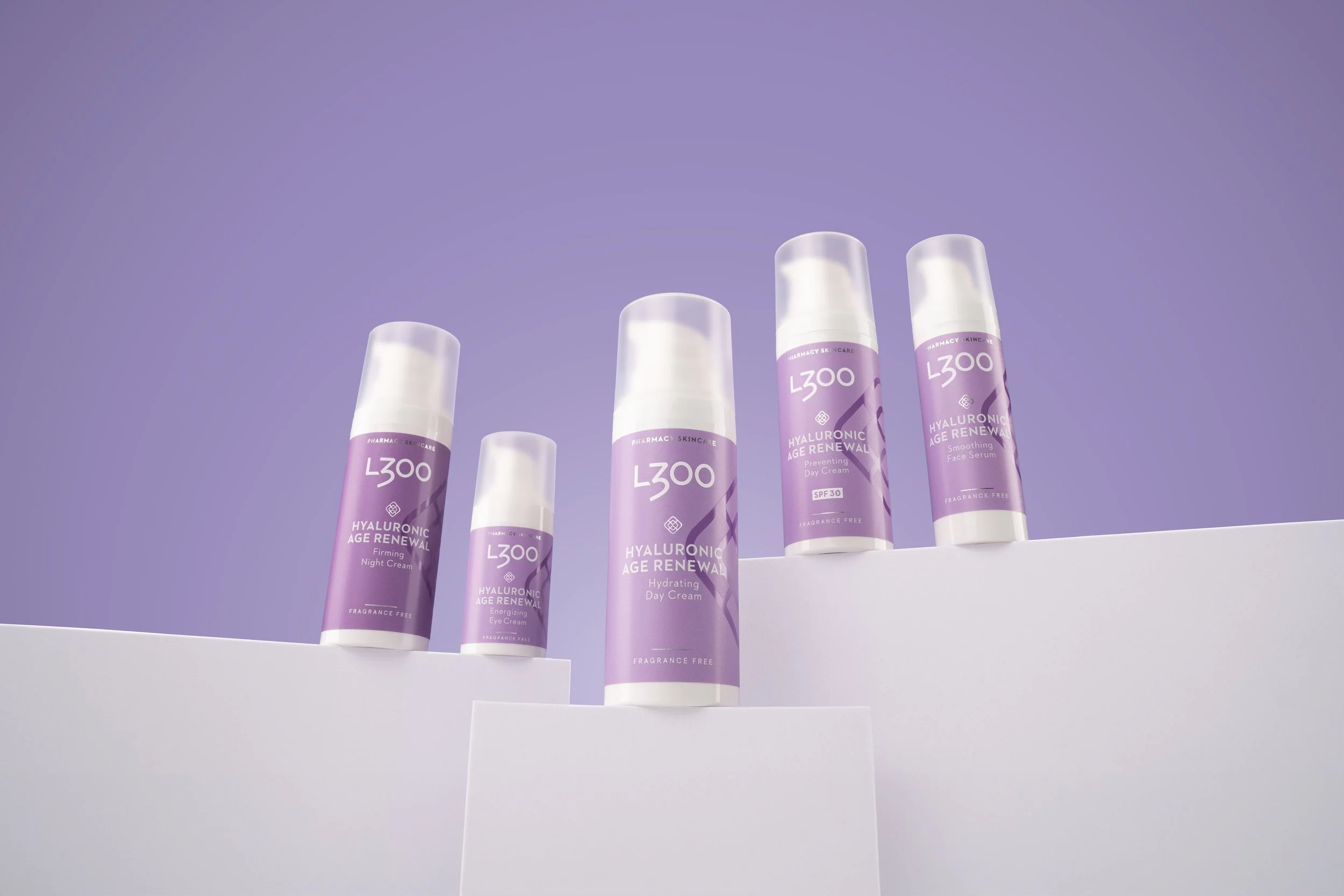 L300 Hyaluronic Age Renewal Herobild Studiofotografi