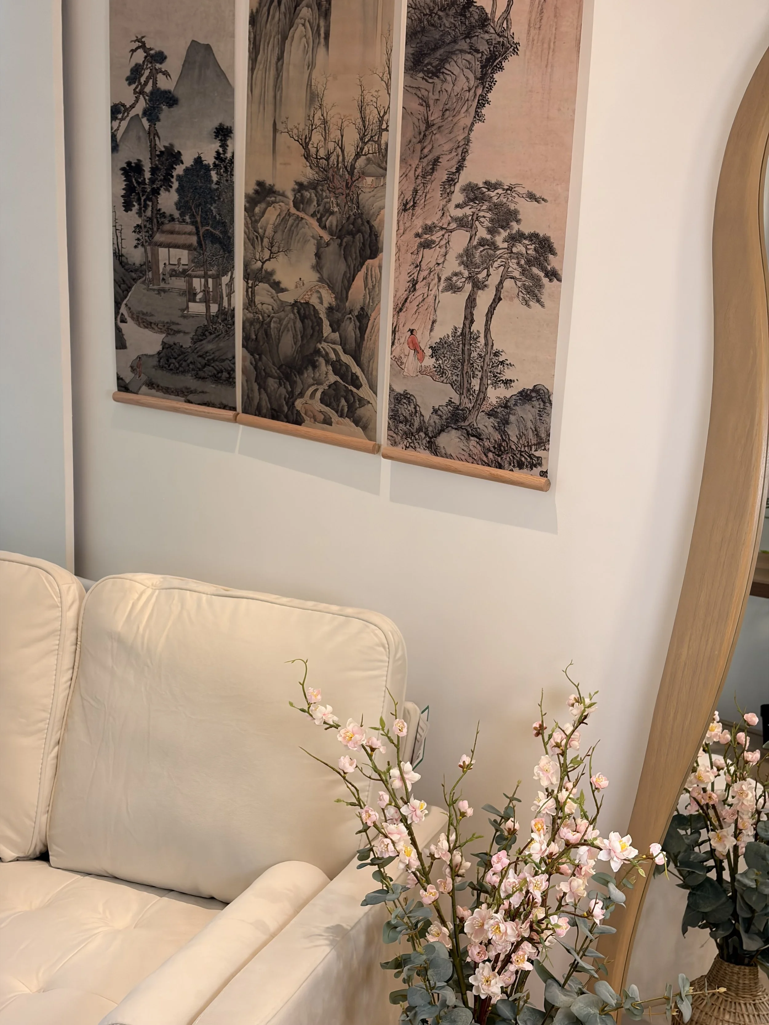 Lifestyle zone with natural lighting 