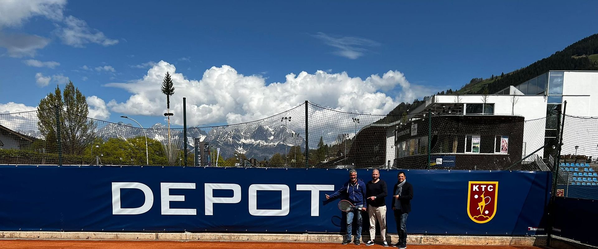 DEPOT Handels GmbH wird neuer Court Sponsor des Kitzbüheler Tennisclubs