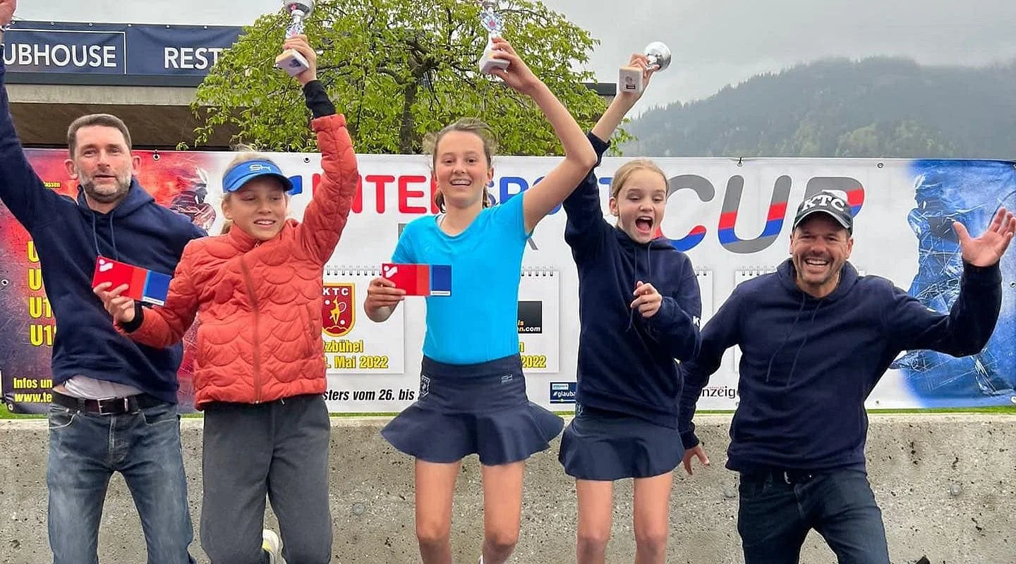 36 KTC Nachwuchsspieler beim 1. Turnier des INTERSPORT Patrick Cups 2022 in Kitzbühel im Einsatz