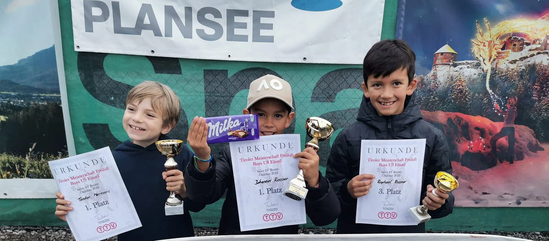 Teodor Marinovic und Johannes Rossner Tiroler Meister 2022