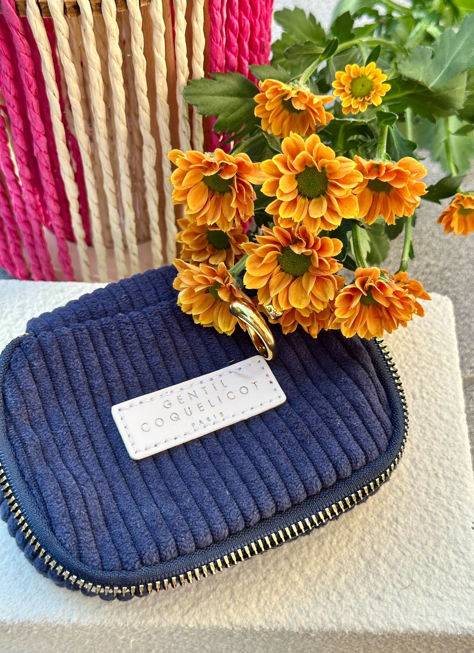 Schmucktasche Blau