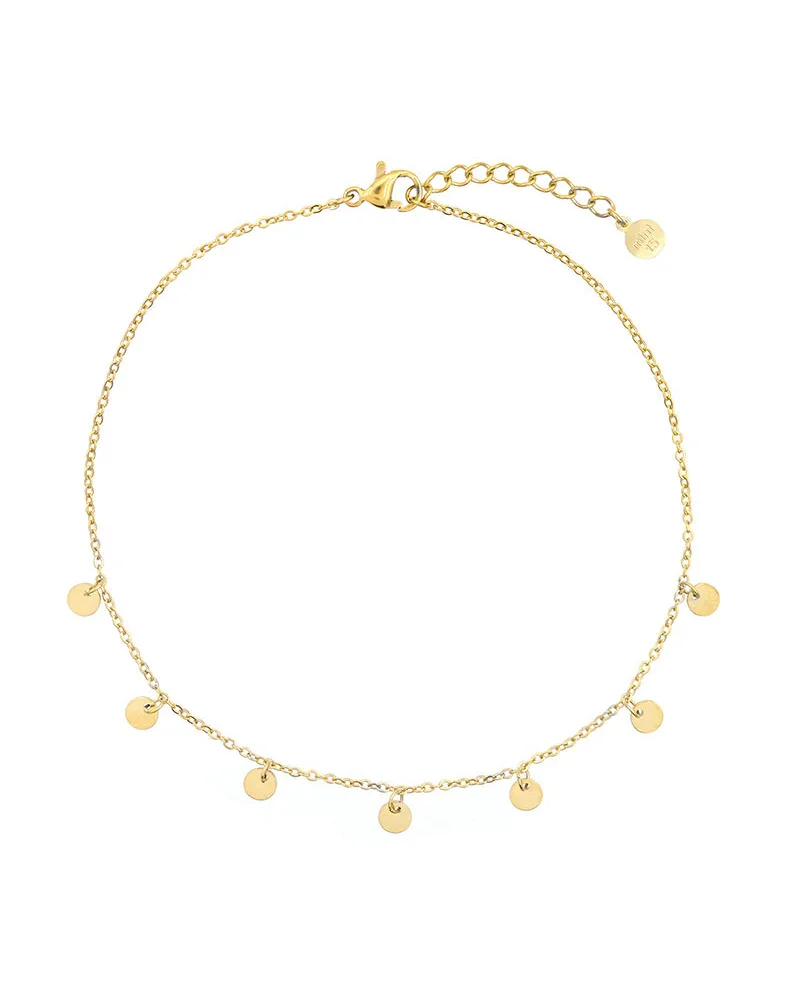 Fußkettchen "Mini Coins"