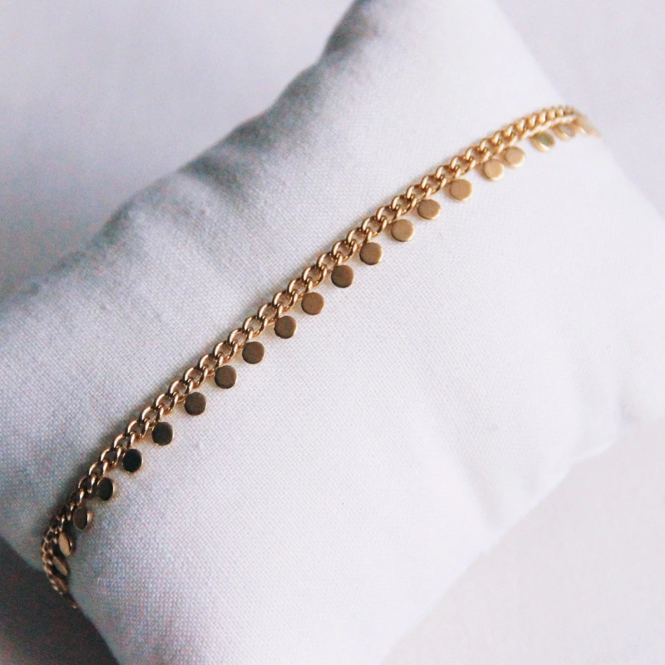 Fußkettchen "Coins"