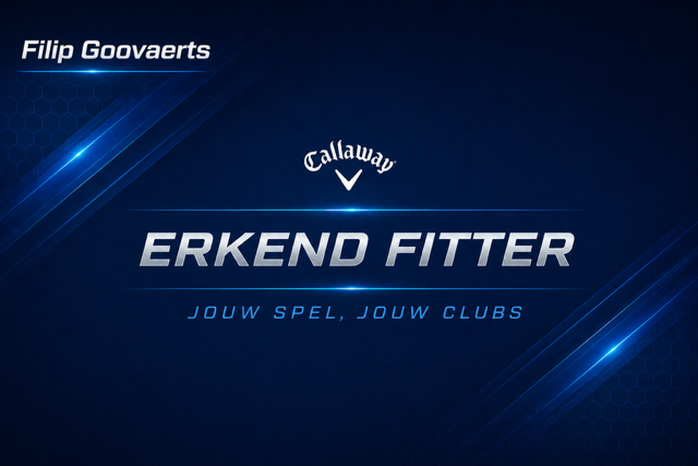 Filip Goovaerts is een Callaway erkend Fitter