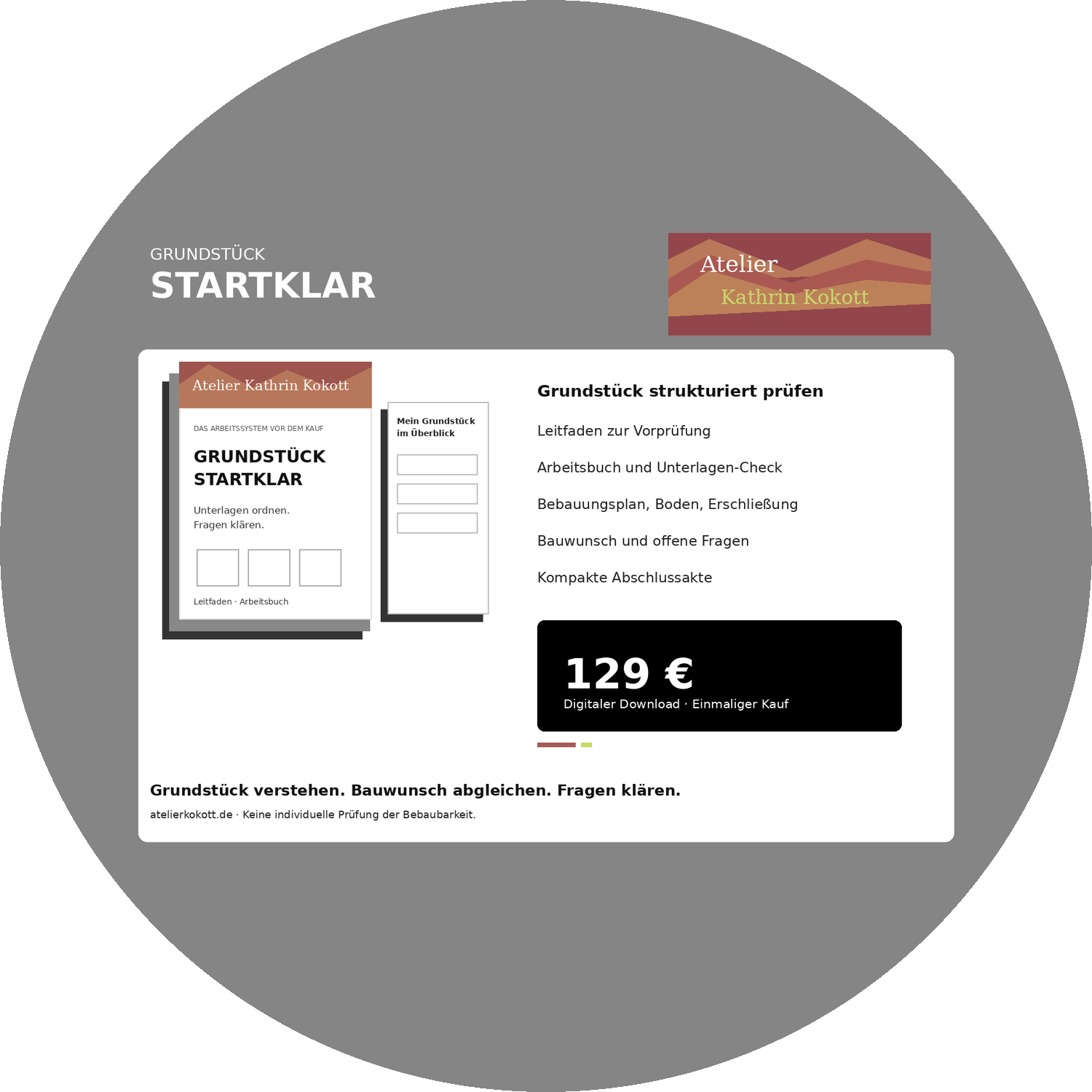 GRUNDSTÜCK STARTKLAR