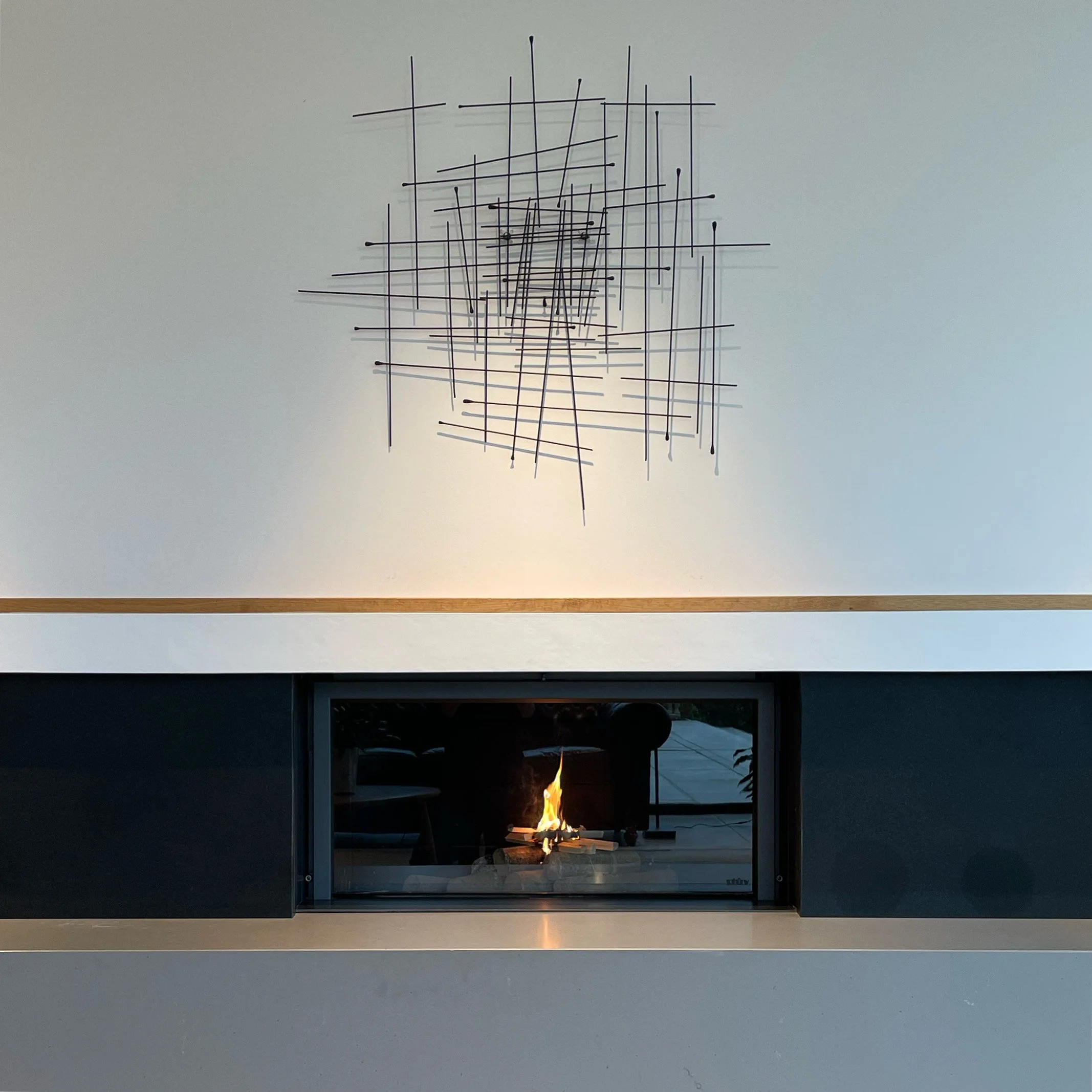 Fire Place Modern House Architecture Milton Land Greenaway Interior Design Timber