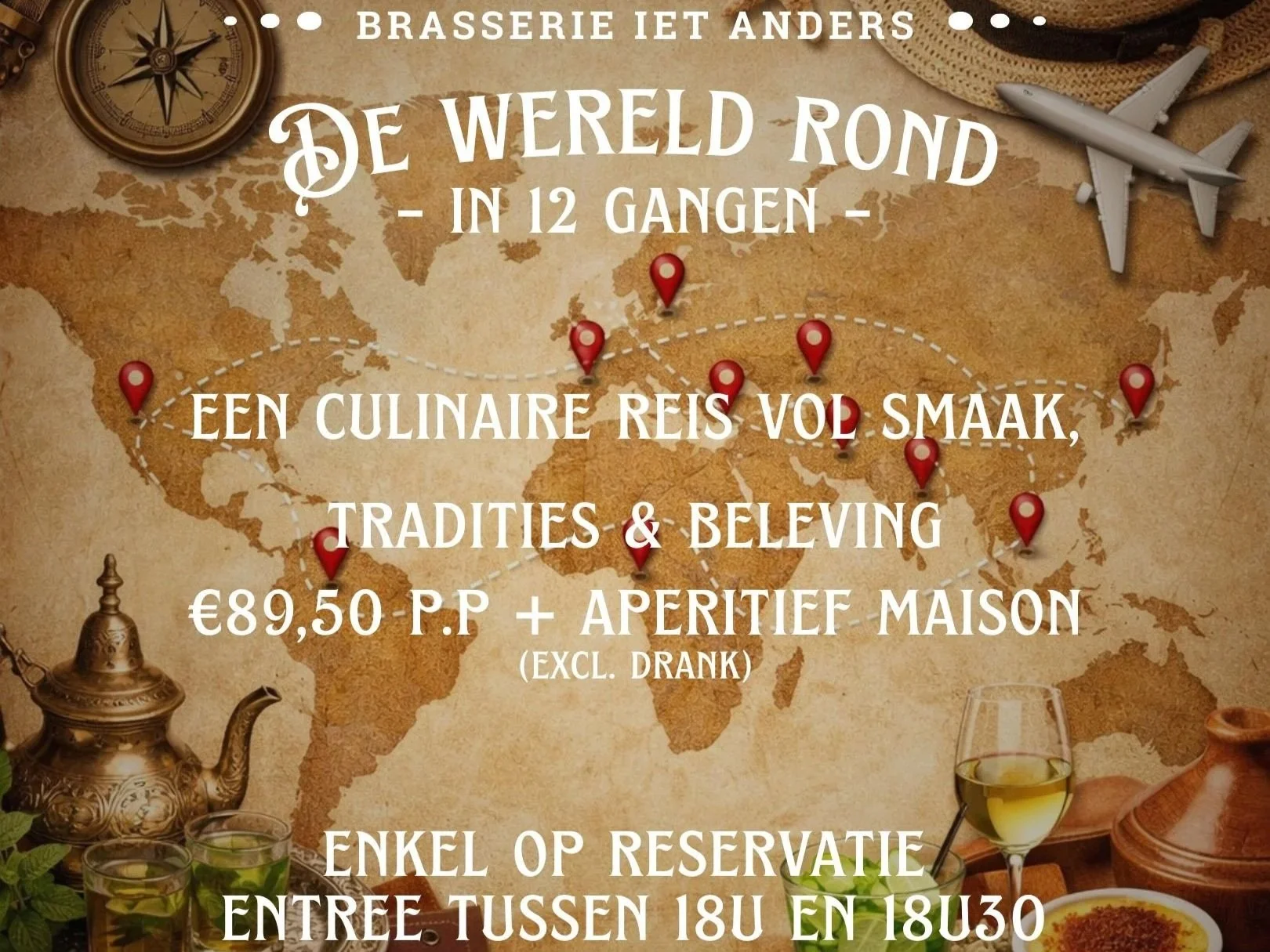  BRASSERIE IET ANDERS “DE WERELD ROND