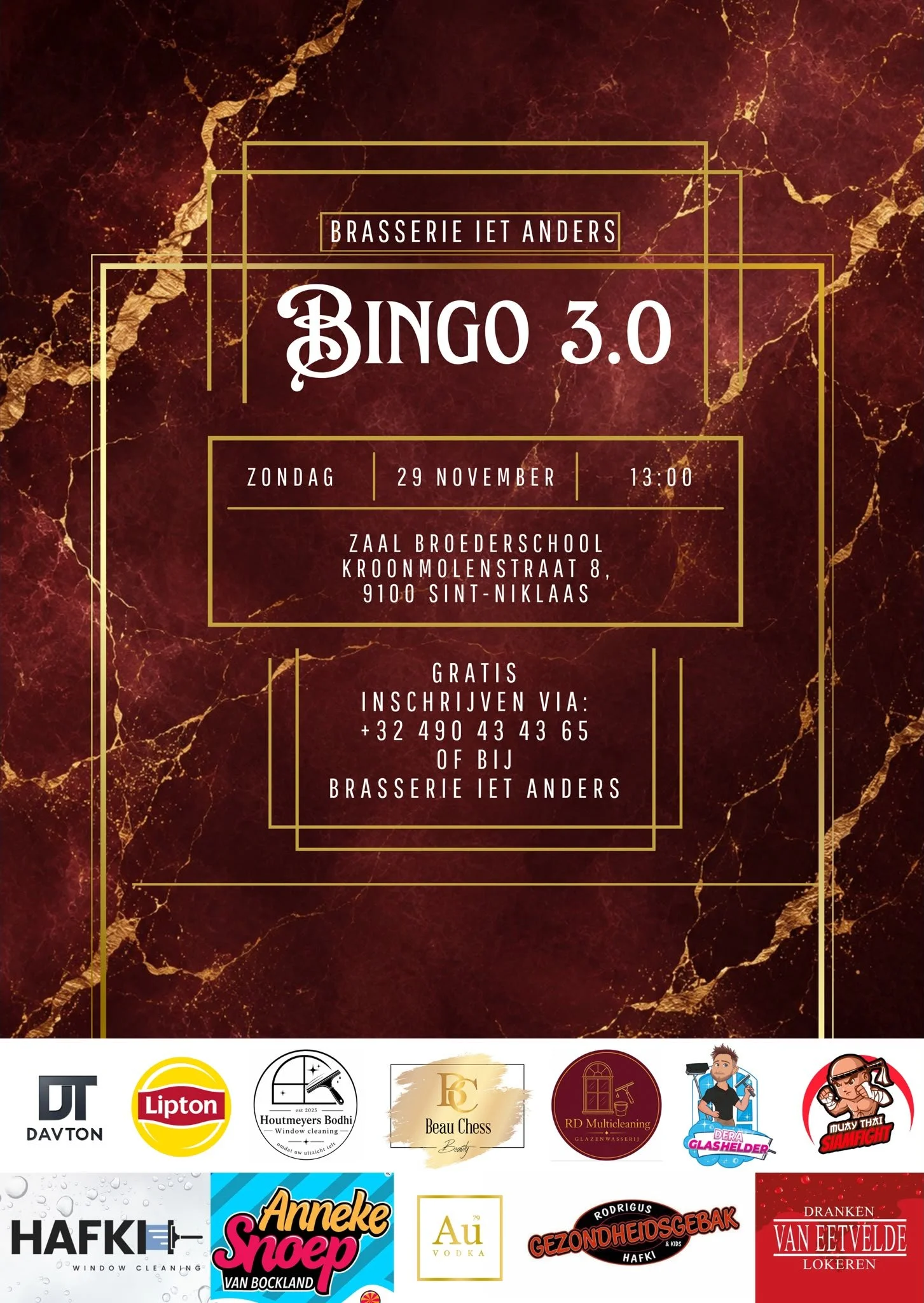 BINGO - DE 3e EDITIE KOMT ERAAN!